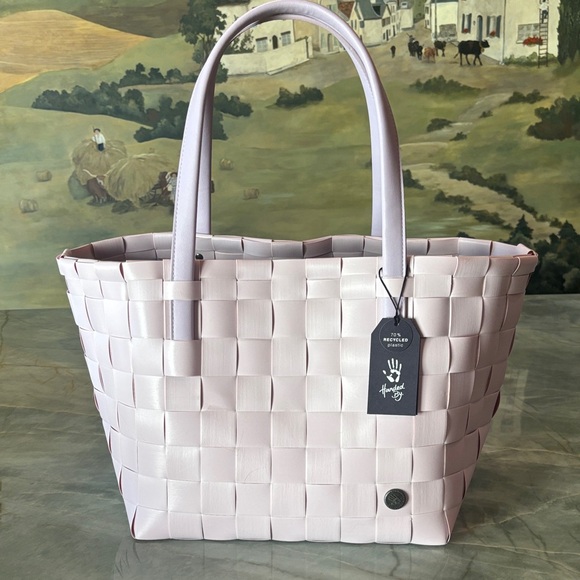 HANDED BY Handbags - Handed By Deluxe Shopper Tote Soft Lilac Rare | made with Recycled material NWT